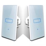 CTEC Wi-Fi Smart 2-way switching wall switch (pair) with Google Home, Alexa voice control